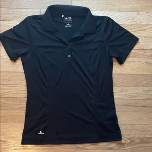 Adidas Women's Classic Black Polo Shirt